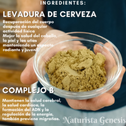 Levadura De Cerveza | 100 Tabletas | Aumenta Tu Energía