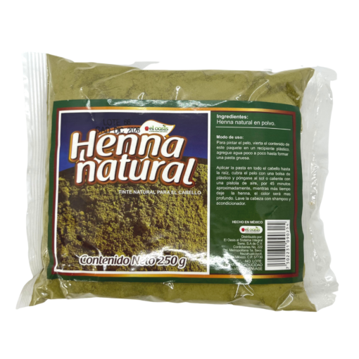 tinte natural henna en polvo