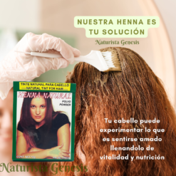 Tinte Natural Henna En Polvo | El Oasis | 75 g