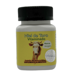 Hiel de Toro Vitaminada | 100 Tabletas | Vitaminas Para El Cerebro