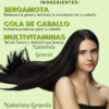 Tónico De Bergamota | FLORIGAN | 250 ml | Crecimiento Del Cabello - Imagen 6