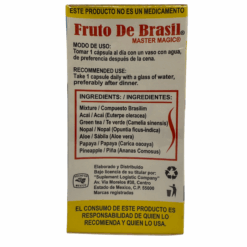 Fruto de Brasil | Master Magic |  30 cápsulas | Fibra