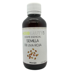 Aceite de Semilla de Uva Roja | HERBEAUTY | 125 ml | Para Mejorar Tu Circulación