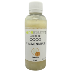 Aceite de Coco y Almendras | HERBEAUTY | 120 ml | Para Tu Cuidado Personal