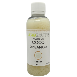 Aceite de Coco Orgánico |  HERBEAUTY | 125 ml | Para Tu Cuidado Personal