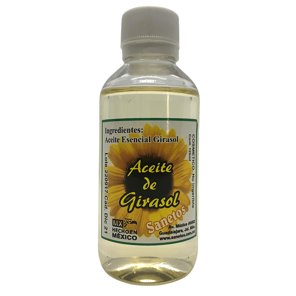 Aceite de Girasol | Sanetos | 125 ml | Para Mejorar Tu Circulación - Casa  Naturista Genésis - ¿Buscas Una Tienda Naturista Online?