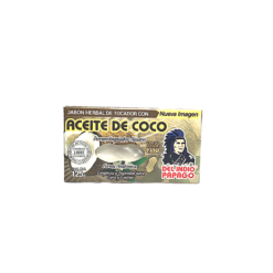 Jabón de Aceite De Coco | Del Indio Papago | 1 Barra de Jabón de 125 gr | Para El Cuidado De Tu Piel