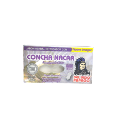 Jabón de Concha Nacar | Del Indio Papago | 1 Barra de Jabón 125 gr | Para El Cuidado de Tu Piel