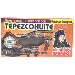 Jabón de Tepezcohuite | Del Indio Papago | 125 gr | Cuidado De La Piel