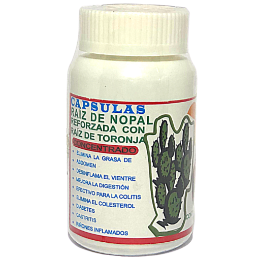 Raiz de nopal y toronja