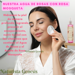 Tónico Facial Hidratante Agua De Rosas 250ml Florigan