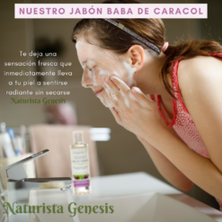 Jabón Facial Desmaquillante Baba De Caracol Florigan 250ml