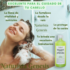 Shampoo Anticaída Bergamota | Crecimiento Del Cabello | 1 Litro | FLORIGAN