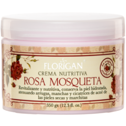 Crema Rosa Mosqueta | 350g | Florigan | Crema Facial | Nutritiva | Hidratante