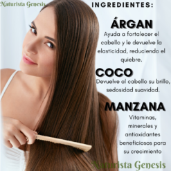 Shampoo Rapunzel | Zatarain | 1 Litro | Para Crecimiento Del Cabello