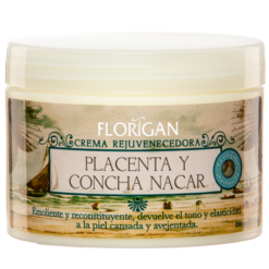 Crema Placenta Y Concha Nacar | Florigan | 350g | Tu Piel Rejuvenecida