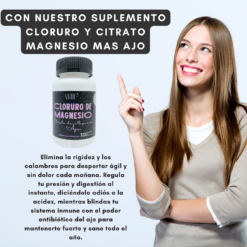 Cloruro De Magnesio+Citrato De Magnesio+Ajo Natfit