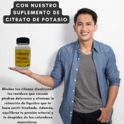 Citrato De Potasio 250 Natfit