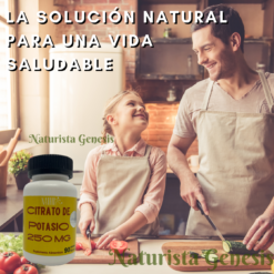 Citrato De Potasio 250 Natfit