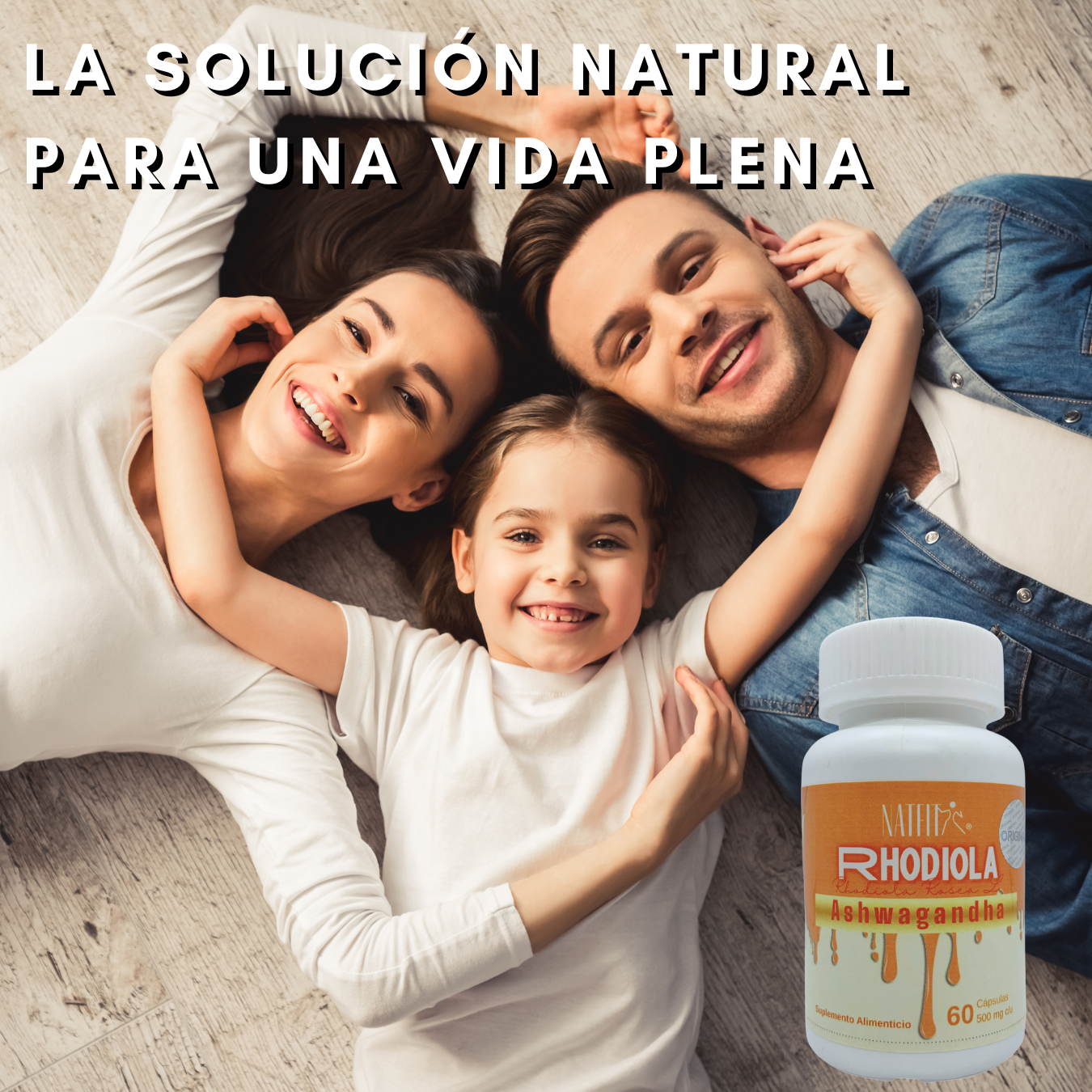 Rhodiola Rosea Con Ashwagandha | 60 Cápsulas | - Imagen 5