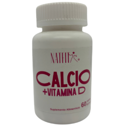 Calcio Y Vitamina D | 60 Capsulas Natfit |