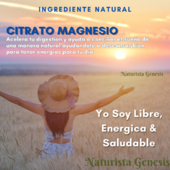 Citrato De Magnesio Polvo Natfit