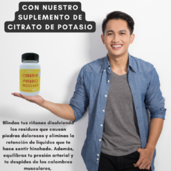 Citrato De Potasio 500 Natfit