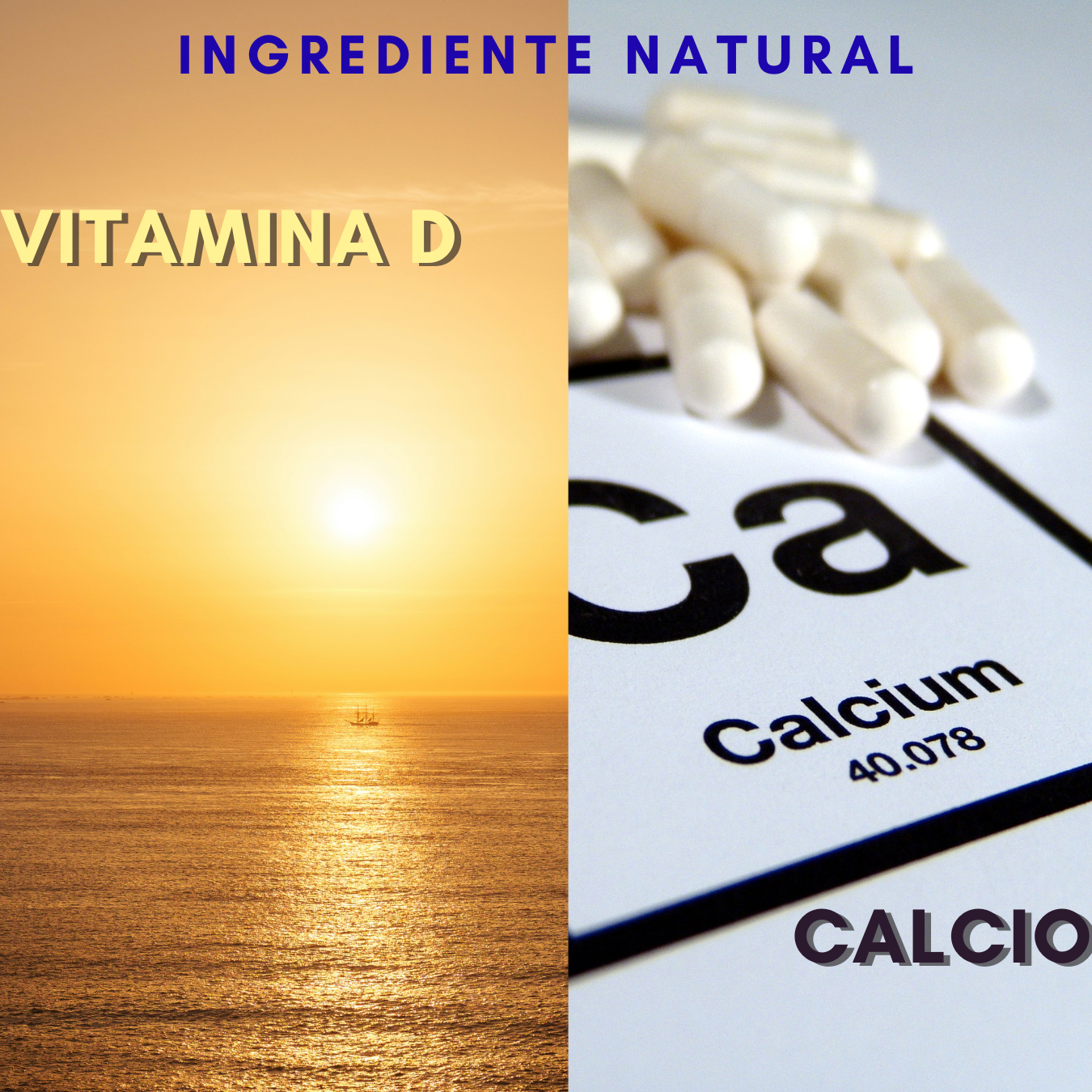 Calcio Y Vitamina D | 60 Capsulas | - Imagen 5
