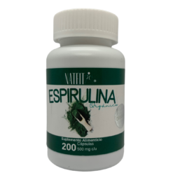 Espirulina 200 Cápsulas Natfit