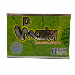 D Master | 30 Cápsulas De 200 mg | Fibra En Cápsulas |