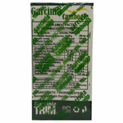 Garcinia Cambogia | De La Marca Trim | 30 Cápsulas De 500 mg c/u | 30 Piezas