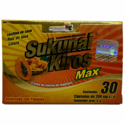 Sukunai Kiros Max | Naturacastle 30 Cápsulas De 200 mg c/u | 10 Piezas |