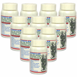 Raíz De Nopal Reforzada | La Gran Naturista | 10 Frascos