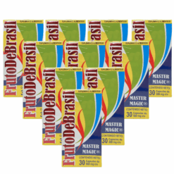Fruto de Brasil | Master Magic |  30 cápsulas | Fibra | 10 Piezas